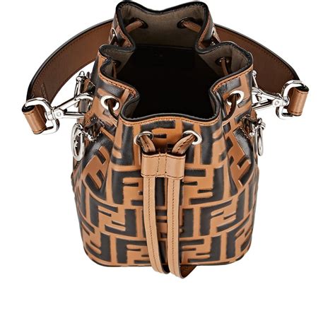 fendi mon tresor bucket bag logo|Fendi montresor bucket bag.